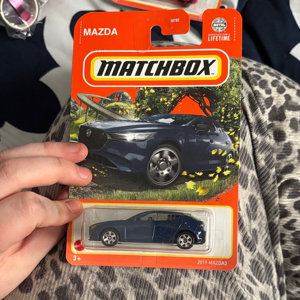 Mazda RX-7 and RX-3 Toy Car Set - Black, Blue, Red - Picture 3 of 5